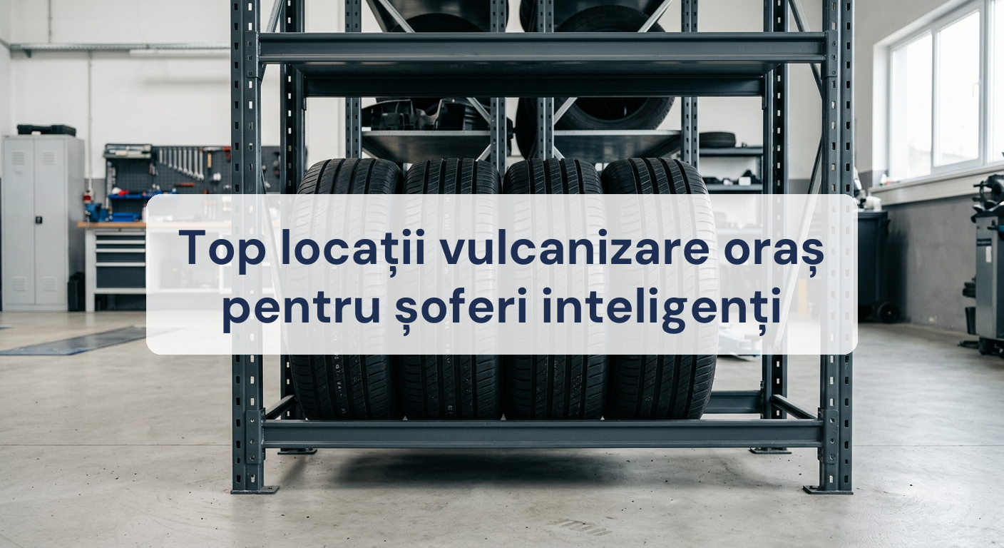 Top locații vulcanizare oraș pentru șoferi inteligenți