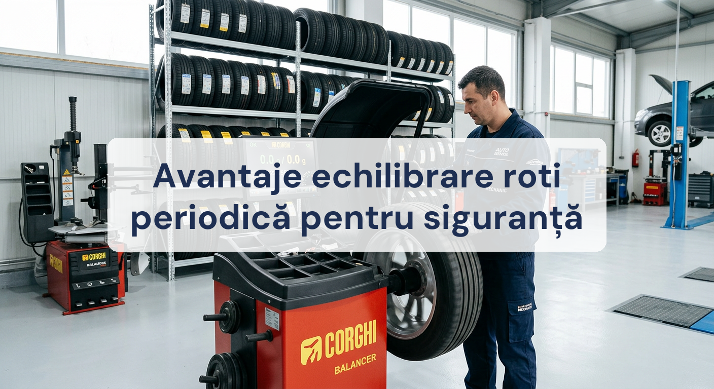 Avantaje echilibrare roti periodică pentru siguranță